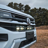 VW Amarok 2023-on Behind Grille Light Bar Kit - Style, PanAmericana & Aventura Models
