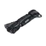 25 Meter Winch Rope Replacement Black - Solid Eyelet
