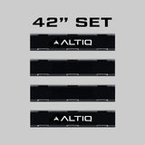 ALTIQ™ Single Row Lightbar Covers (Black/Amber)