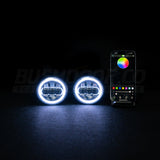 4" LED Colour Chasing Fog Lights - image 6