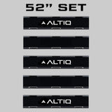 ALTIQ™ Single Row Lightbar Covers (Black/Amber)