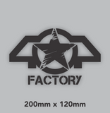 4x4 Factory Sticker