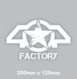 4x4 Factory Sticker