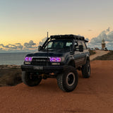 4X6" LED Colour Chasing Headlights - image 3