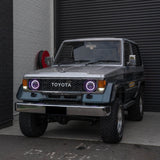 7" 'Halo' LED Colour Chasing Headlights - image 3