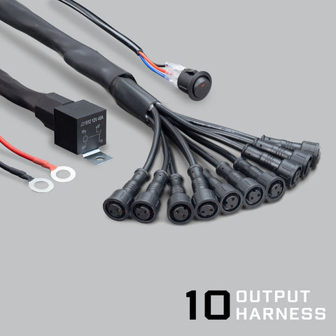 ALTIQ Rock Light Pro - 10 Output Harness - 2 Pin