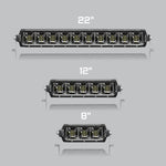Commander Scene Flood Lightbar 8"/12"/22"