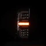 Blacked Out 'Swirl' LED Tail Lights for N70 Hilux - image 4