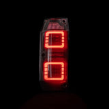 Blacked Out LED Tail Lights for Toyota 76 Series - image 2