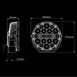 NITRO 180 Maxx 9" LED Driving Light (Pair)