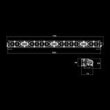 Nitro Maxx 110W 27" Single Row Light Bar
