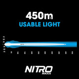 Nitro Maxx 40W 10" Single Row Light Bar