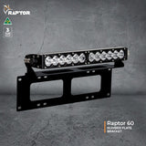 Raptor Light Bar Number Plate Mount