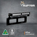 Raptor 60 LED 14.5″ Light Bar Number Plate Kit - 4000k
