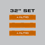 ALTIQ™ Single Row Lightbar Covers (Black/Amber)