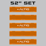 ALTIQ™ Single Row Lightbar Covers (Black/Amber)