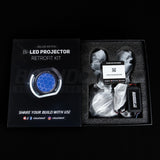 Bi-LED 'Angry Eye' Headlight Retrofit DIY Kit - image 2