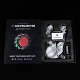 Bi-LED 'Turbine' Headlight Retrofit DIY Kit - image 2