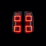 Blacked Out LED Tail Lights for Toyota 76 Series - image 1
