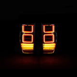 Blacked Out Halo LED Tail Lights for Ford Ranger - image 1
