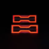 Blacked Out LED Tray Tail Lights for Toyota LandCruiser - image 1