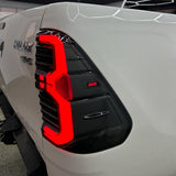 Blacked Out LED Tail Lights for Toyota N80 Hilux (GR Style) - image 3