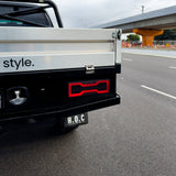 Blacked Out LED Tray Tail Lights for Toyota LandCruiser - image 2