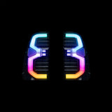 Blacked Out RGB LED Tail Lights for Toyota N80 Hilux (GR Style) - image 1