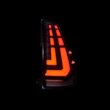 Blacked Out Toyota 120 Prado Tail Lights 2003-2009 - image 2