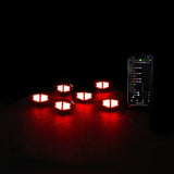 Chasing RGB Rock Lights - 6 Pack - image 1