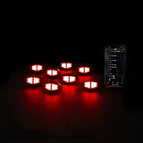 Chasing RGB Rock Lights - 8 Pack - image 1