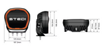 STEDI Type-X EVO 7" LED Driving Lights (pair)