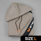 STEDI Hoodie Sleeve Jumper Tan