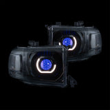 LED 'Angry Eye' Headlights to suit 2007-2023 Toyota 70 Series - image 1