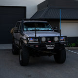 LED 'Angry Eye' Headlights to suit Toyota 100/105 Series - image 2