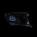 LED 'Angry Eye' Headlights to suit Toyota 200 Series