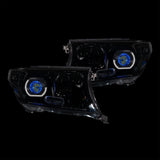 LED 'Angry Eye' Headlights to suit Toyota 200 Series - image 1