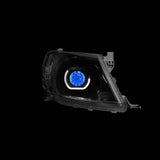 LED 'Angry Eye' Headlights to suit Toyota Hilux N70