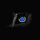 LED 'Angry Eye' Headlights to suit Toyota Hilux N70 - image 6
