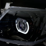LED 'Angry Eye' Headlights to suit Toyota Hilux N70