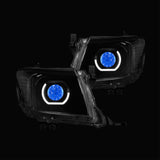 LED 'Angry Eye' Headlights to suit Toyota Hilux N70 - image 7
