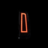 Blacked Out 'Halo' LED Tail Lights for N70 Hilux - image 3