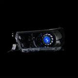 LED 'Turbine' Headlights to suit Toyota Hilux N80 - image 2