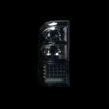 Nissan GU Y61 S3 Patrol LED Tail Lights Smoked - image 2