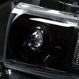 OEM+ Black Headlights to suit Toyota 70 Series - image 5
