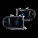 OEM+ Black Headlights to suit Toyota 70 Series - image 1