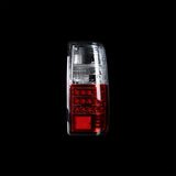 Red/Clear LED Tail Lights for 80 Series LandCruiser - image 2