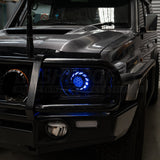 LED 'Turbine' Headlights to suit 2007-2023 Toyota 70 Series - image 3