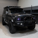 LED 'Turbine' Headlights to suit 2007-2023 Toyota 70 Series - image 2