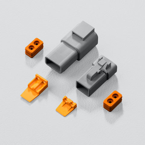 Deutsch Connectors Male & Female 2 Pin